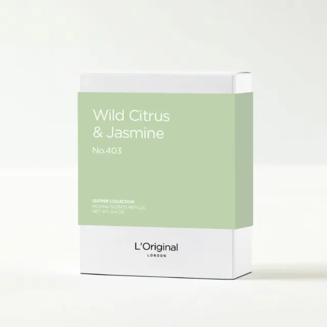 【L‘Original London 洛瑞歐】官方-小羊皮系列+自選補充裝1入 車用香氛禮盒(父親節禮物、汽車擴香)