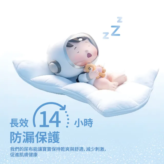 【BZU BZU】絲柔乾爽紙尿褲/尿布M-XXL/褲型 /1箱共4包/送4包80抽嬰兒濕巾