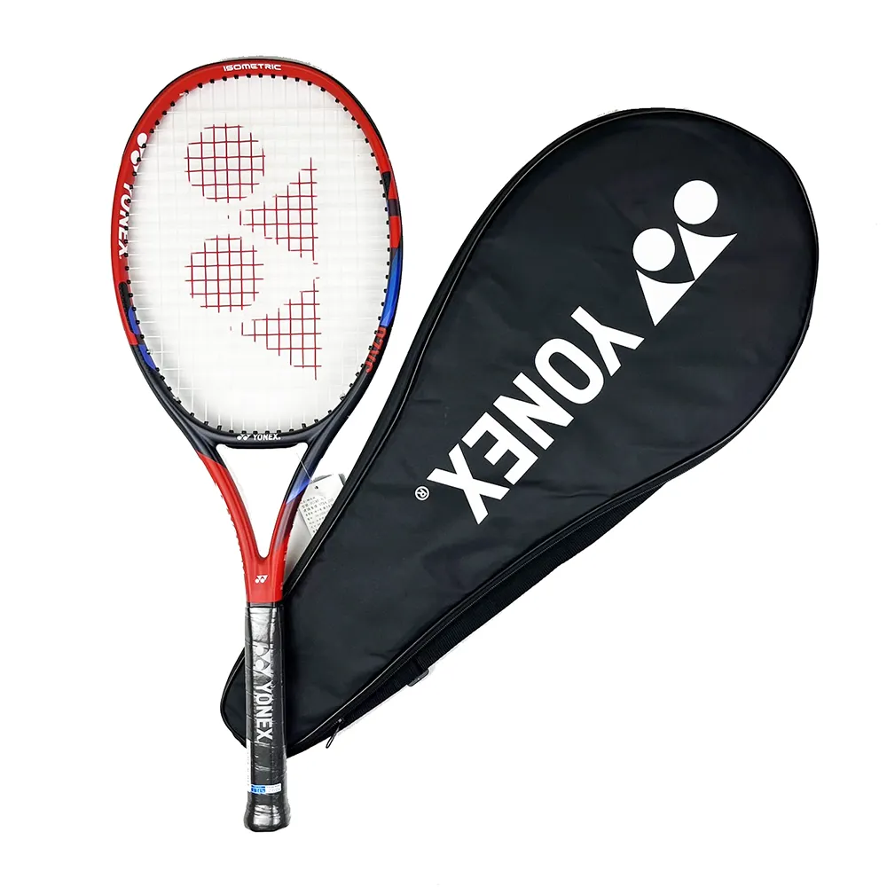 【YONEX】硬式網球拍穿線拍紅X藍(VCOREACE)