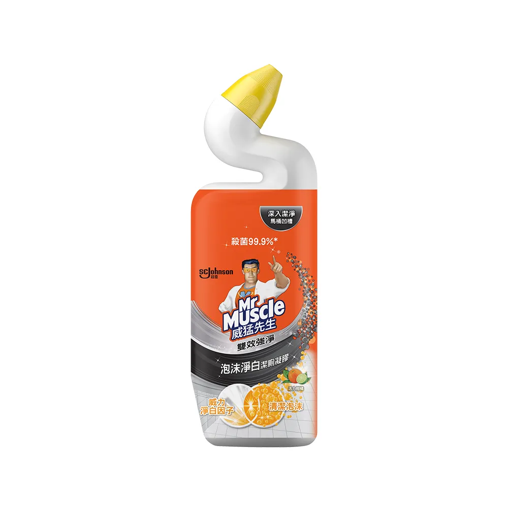 【威猛先生】泡沫淨白潔廁凝膠(750ml)