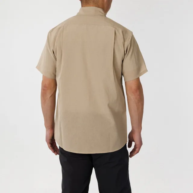 【mont bell】Wic Breeze L/S Shirt T 男款短袖襯衫1114921GY灰 卡其TN