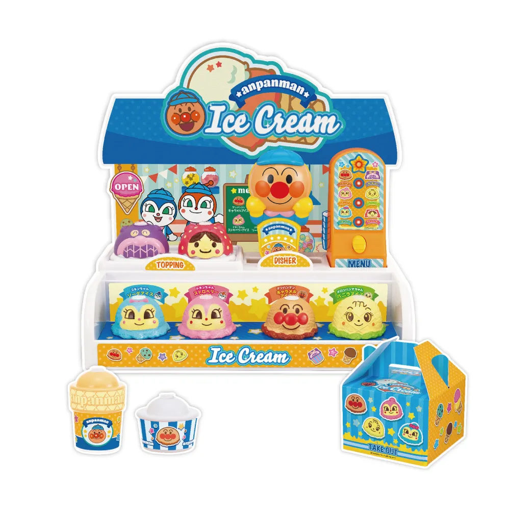 【ANPANMAN 麵包超人】再來一球!麵包超人的冰淇淋店(2023/3歲-)
