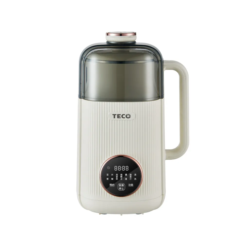 【TECO 東元】多功能蔬果破壁冷熱調理豆漿機/破壁機/果汁機/快煮壺/輔食機(XYFYS008W)