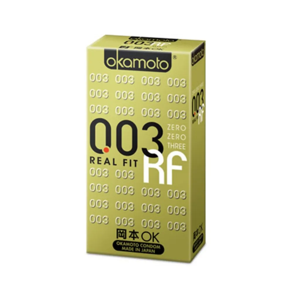 【Okamoto岡本】003 RF極薄貼身保險套10入/盒