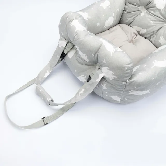 【NITORI 宜得利家居】(DECO HOME商品)接觸涼感 車用寵物窩 寵物床 N COOL 極冷 白貓(DH)