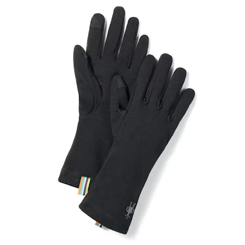 【SmartWool】Thermal 美麗諾羊毛手套.保暖手套/100％ Merino Wool(SW018132-001 黑色)