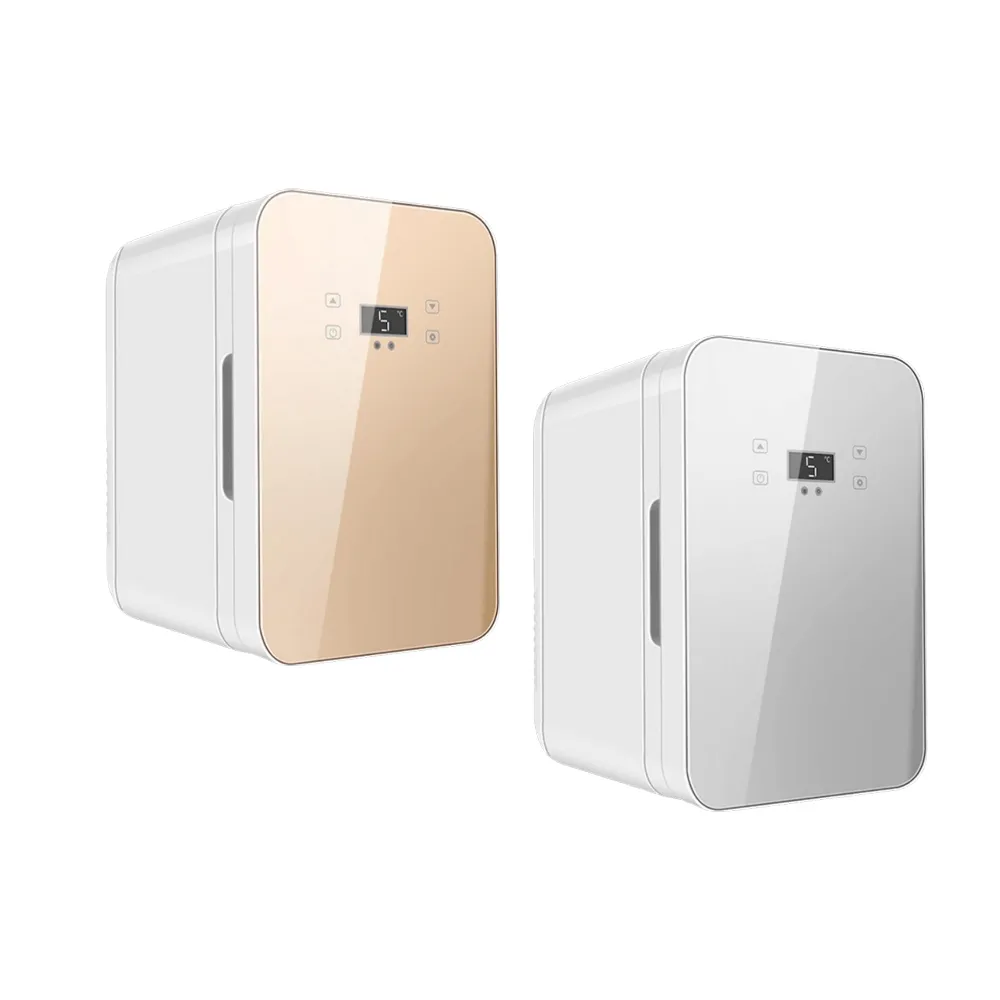 YIZ藝匠 小冰箱 8L冷藏箱 數顯款宿舍迷你冰箱（48-50W低功率 製冷低噪音 製熱保暖 雙層儲物）