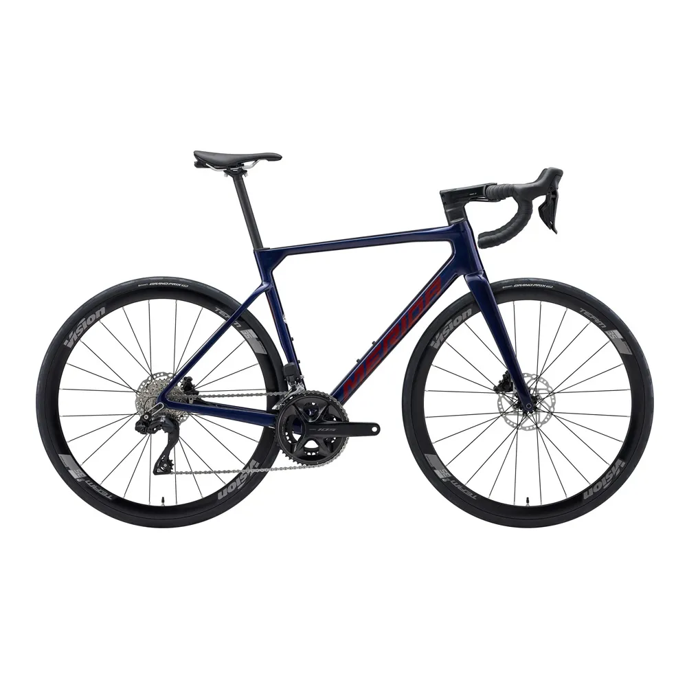 【MERIDA 美利達】斯特拉SCULTURA 5000 碳纖維全能型碟煞跑車(無附踏板/SHIMANO105電變/FSA龍頭/公路車)