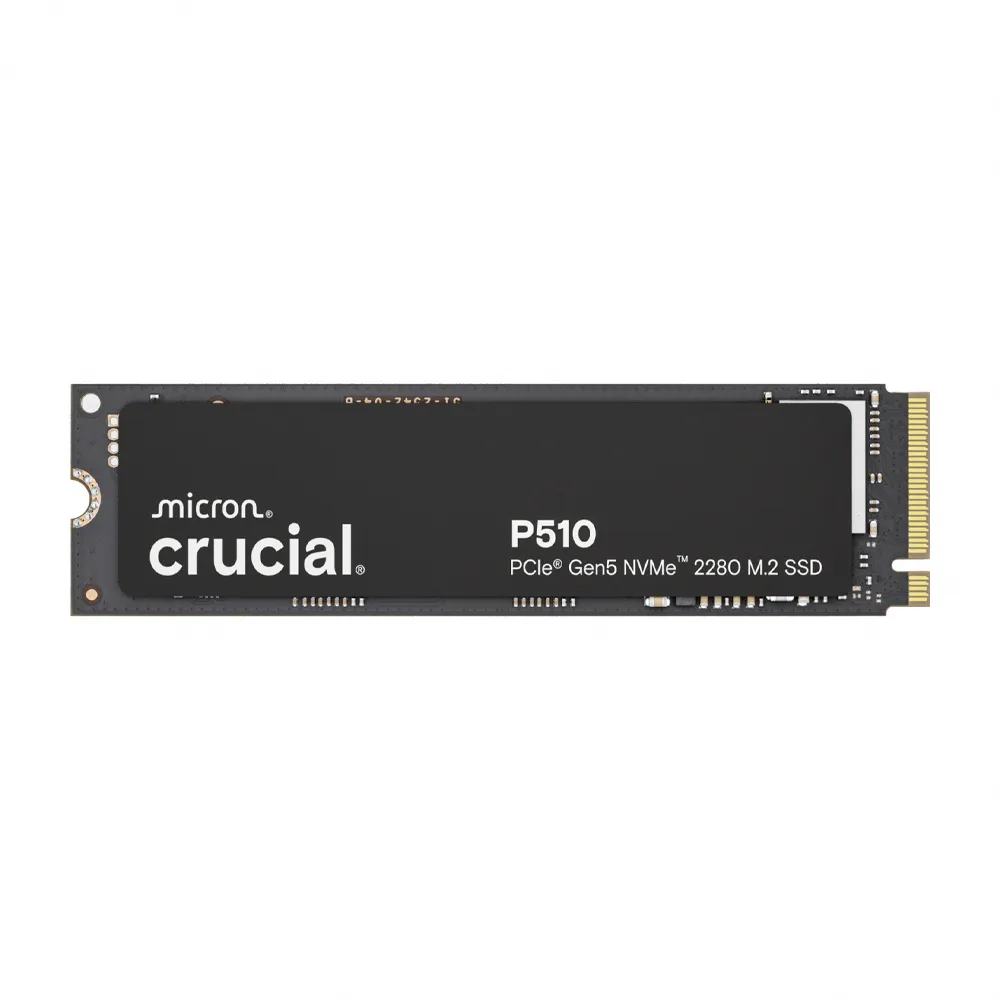 【Crucial 美光】P510 Gen5 2280 M.2 2TB SSD固態硬碟(CT2000P510SSD8)