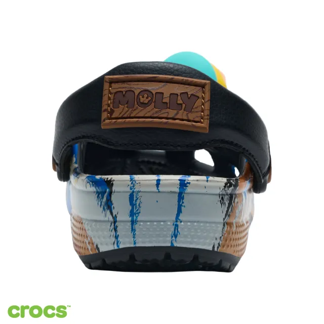 【Crocs】中性鞋 MOLLY 聯名 經典克駱格 洞洞鞋 七彩色(212962-90H)