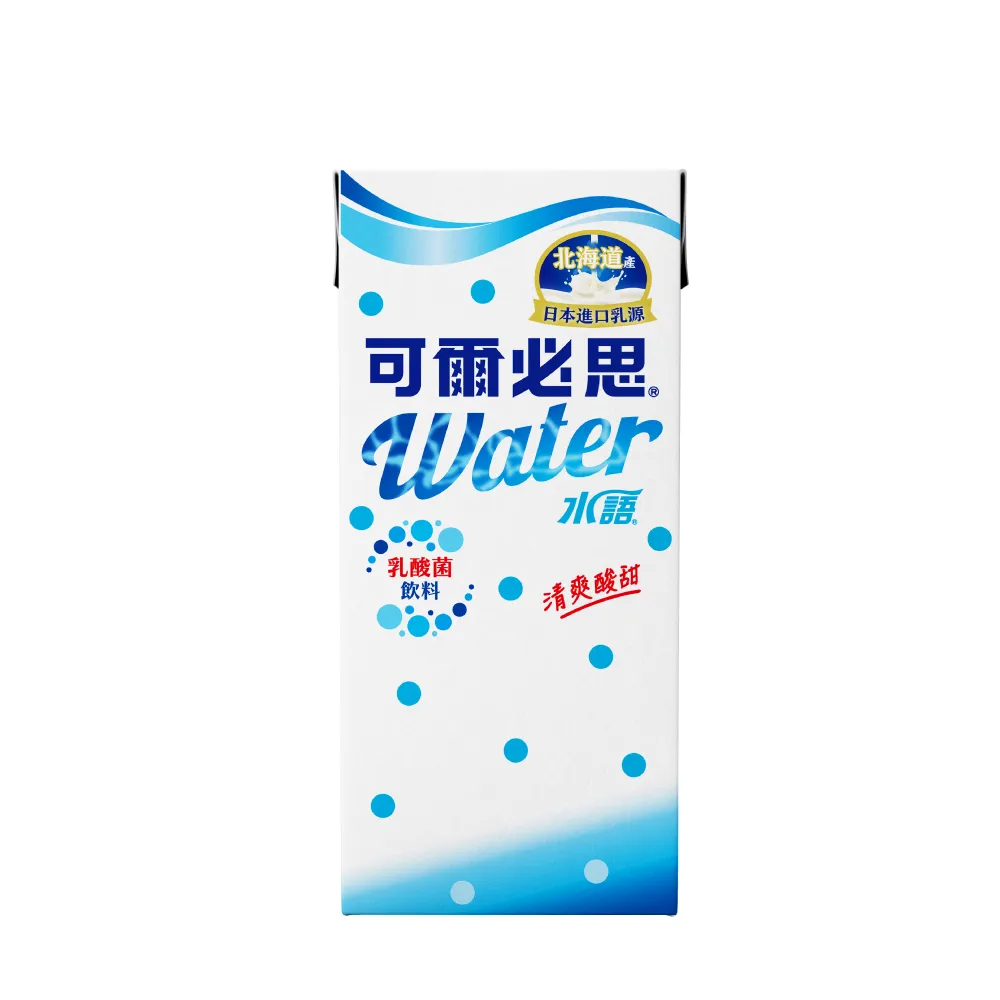 【可爾必思】官方直營 水語乳酸菌飲料330mlx24入(TQF微笑標章)