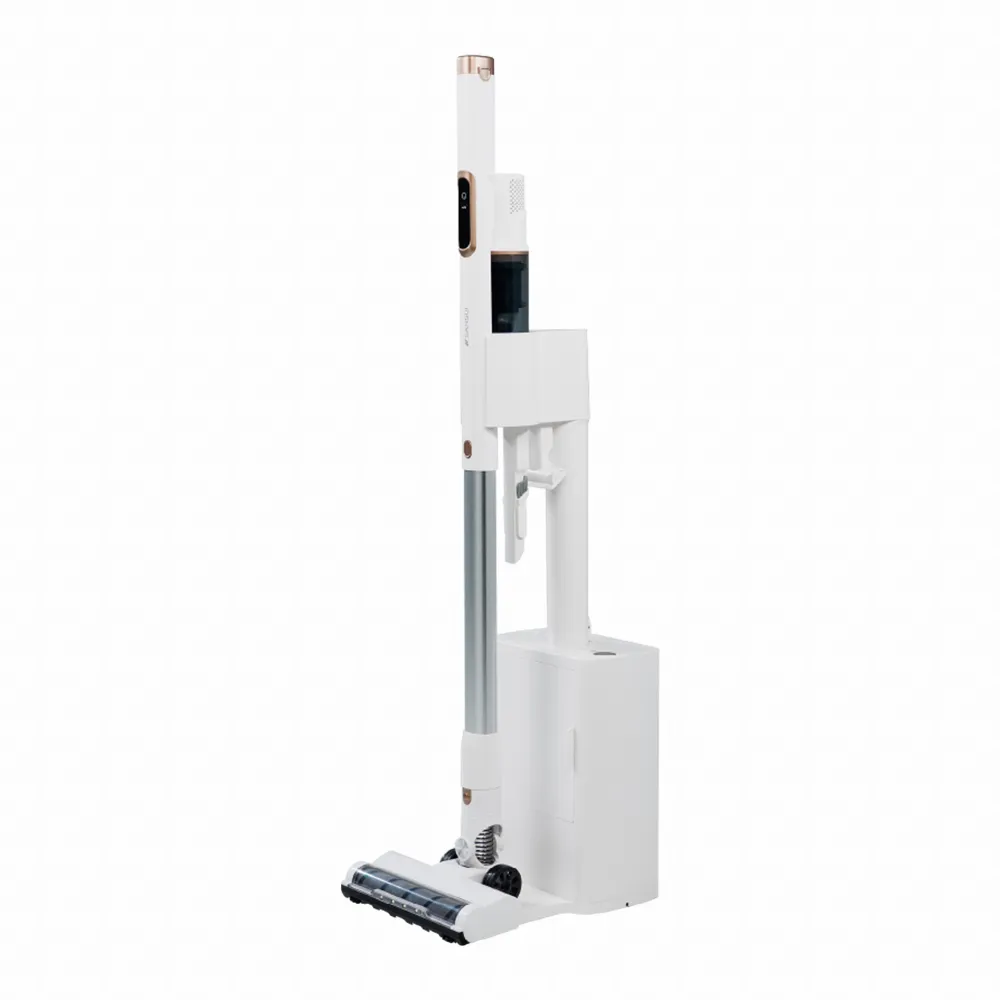 【SANSUI 山水】20KPAx大容量集塵xHEPA雙重過濾x小白淨無線手持吸塵器SVC-P880