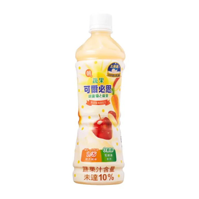 【ASAHI 朝日】官方直營 蔬果乳酸菌飲料500mlx24入/箱
