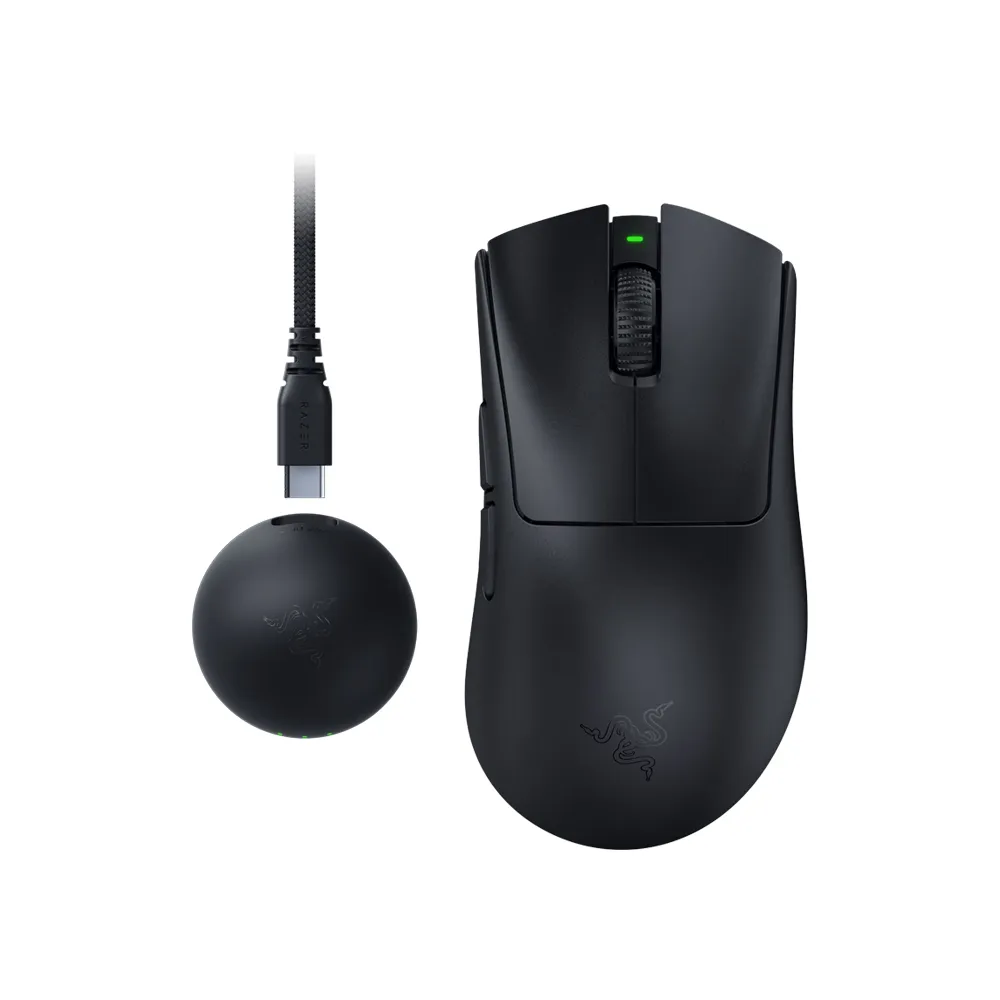 【Razer 雷蛇】煉獄奎蛇 V4 Pro 無線滑鼠(RZ01-05330100-R3A1/黑色)