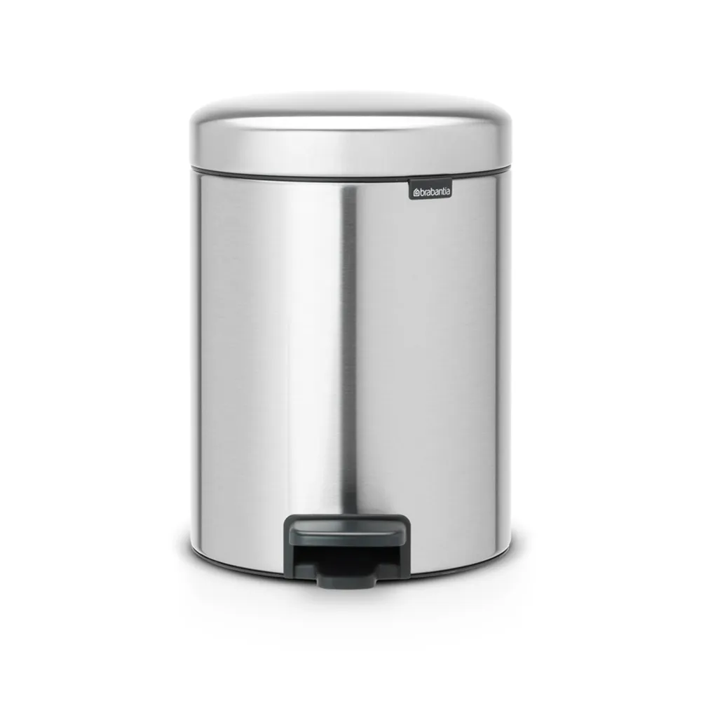 【Brabantia】NEWICON環保腳踏式垃圾桶-5L防指紋