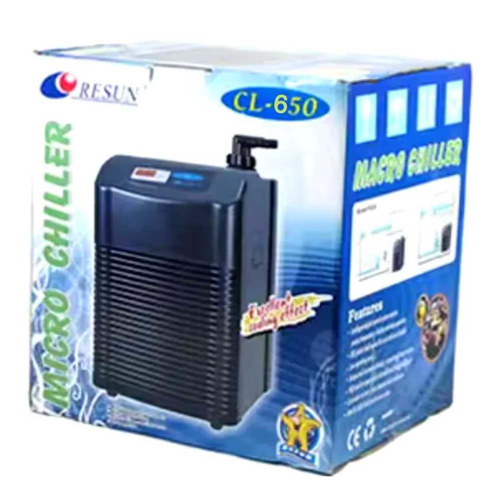 【RESUN 日生】冷卻機CL650型 1/4HP 魚缸降溫/冷水機(淡.海水均適用)