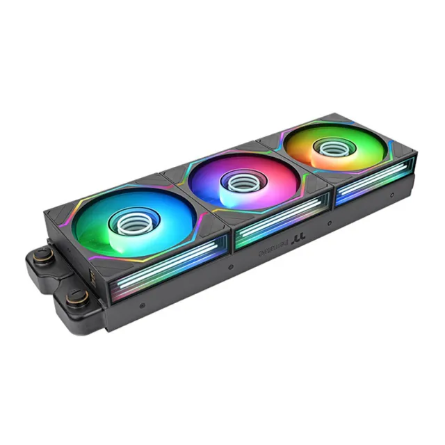 【Thermaltake 曜越】耀影SWAFAN 120&140 EX INFINITY ARGB系統散熱風扇 雙重無限鏡燈效 可替換式扇葉