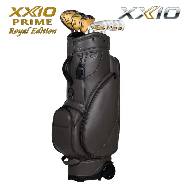 【DUNLOP 登祿普】XXIO PRIME RE 頂級男用套桿組 碳纖桿身 硬度R 12支再送袋 (尊爵不凡 頂級高爾夫球桿組)