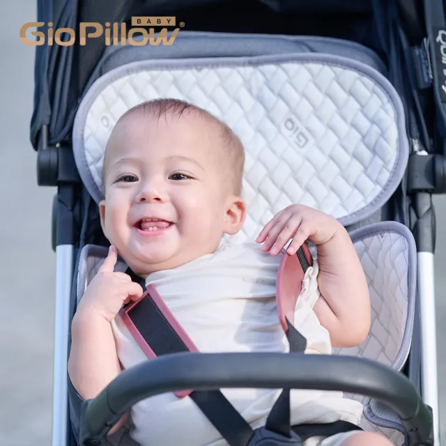 【GIO Pillow】冰巢推車涼感墊 通用各式車款(推車涼墊 汽座涼墊 嬰兒推車坐墊 涼墊 涼感墊 可水洗 韓國)