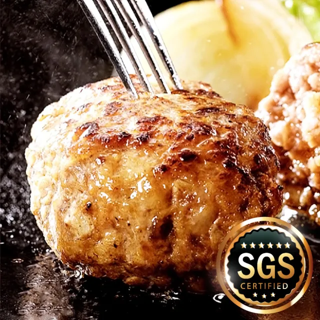 豬肉漢堡排3袋共60片 (上野物產)