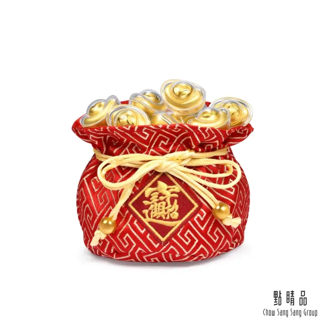 【點睛品】聚寶盆金元寶 黃金擺件