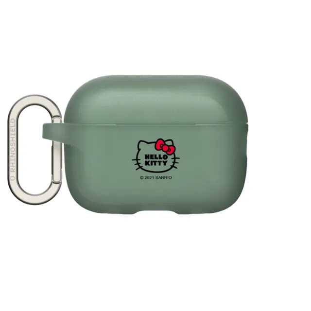 【RHINOSHIELD 犀牛盾】適用AirPods Pro 3/2/Pro/第4/3/2/1代耳機保護殼/Hello Kitty Logo(Hello Kitty)