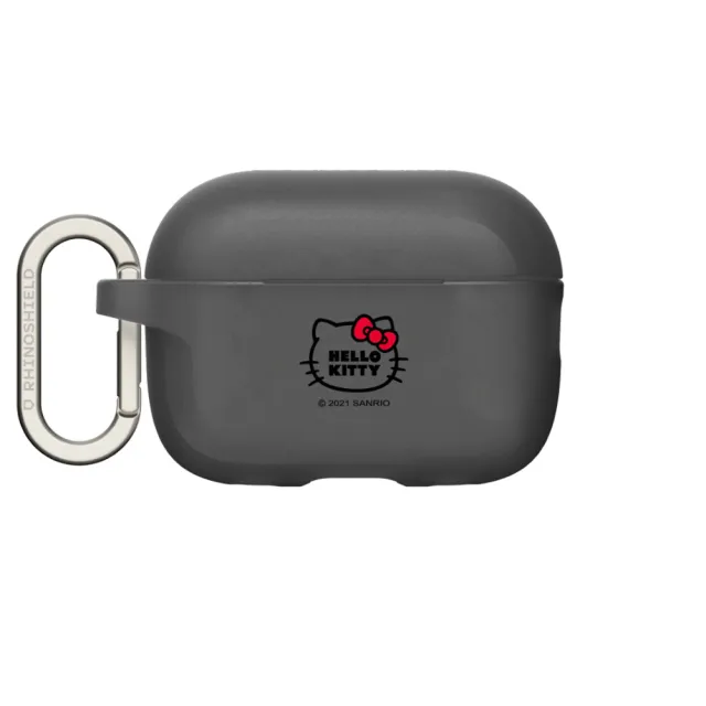 【RHINOSHIELD 犀牛盾】適用AirPods Pro 3/2/Pro/第4/3/2/1代耳機保護殼/Hello Kitty Logo(Hello Kitty)