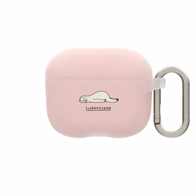 【RHINOSHIELD 犀牛盾】適用AirPods Pro 3/2/Pro/第4/3/2/1代防摔耳機保護殼/樹懶(ilovedoodle)