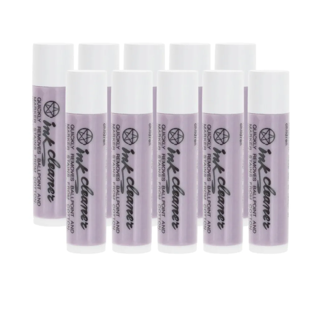 【潔淨專家】ink cleaner衣物去漬口紅膠 6.3g-10入組(衣物去漬 口紅膠 口紅剋星 去漬膏)