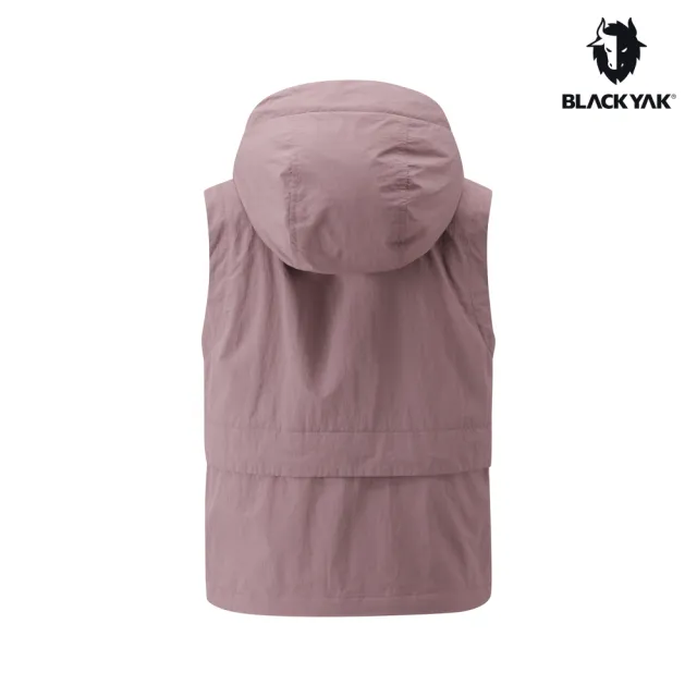 【BLACKYAK】女 WOVEN防風背心[二色] 春季 防風 可拆兜帽|FB1WV001