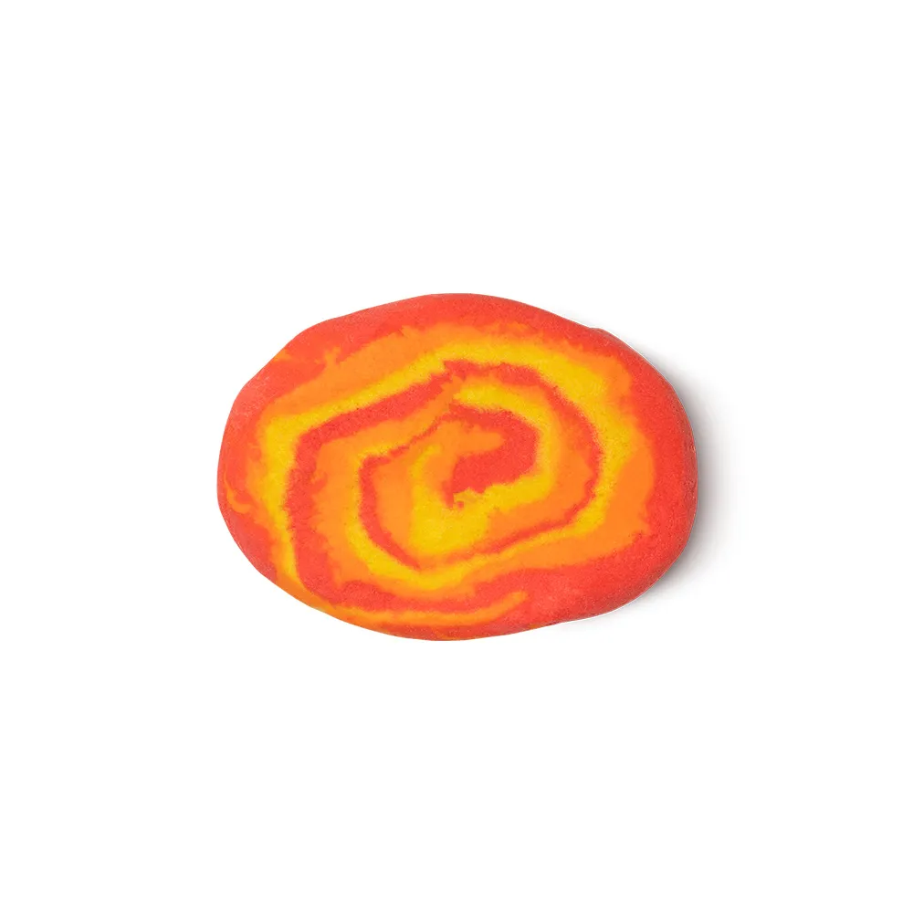 【LUSH 嵐舒】快樂光芒泡泡浴芭 200g(泡澡球/泡泡浴芭/果香/柑橘/檸檬)