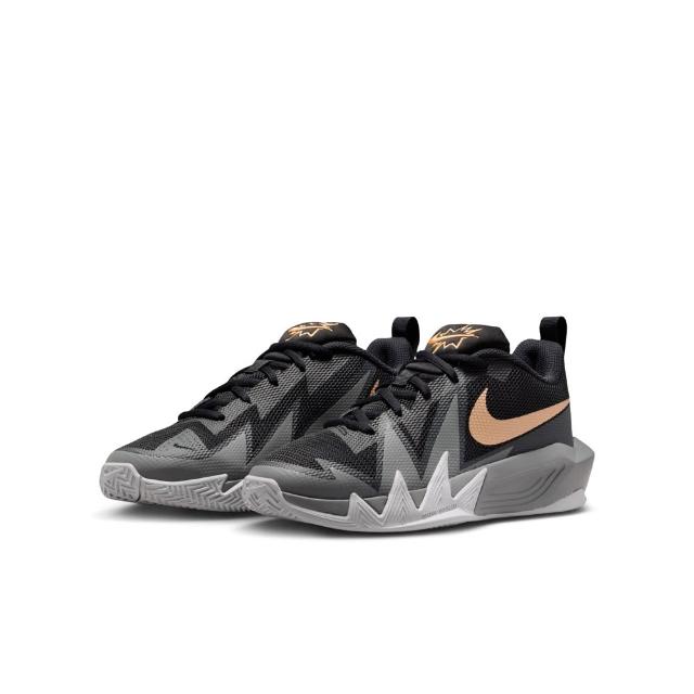 【NIKE 耐吉】籃球鞋 女鞋 大童 運動鞋 包覆 緩震 S.T. DYNAMITE GS 黑灰 IH2308-001