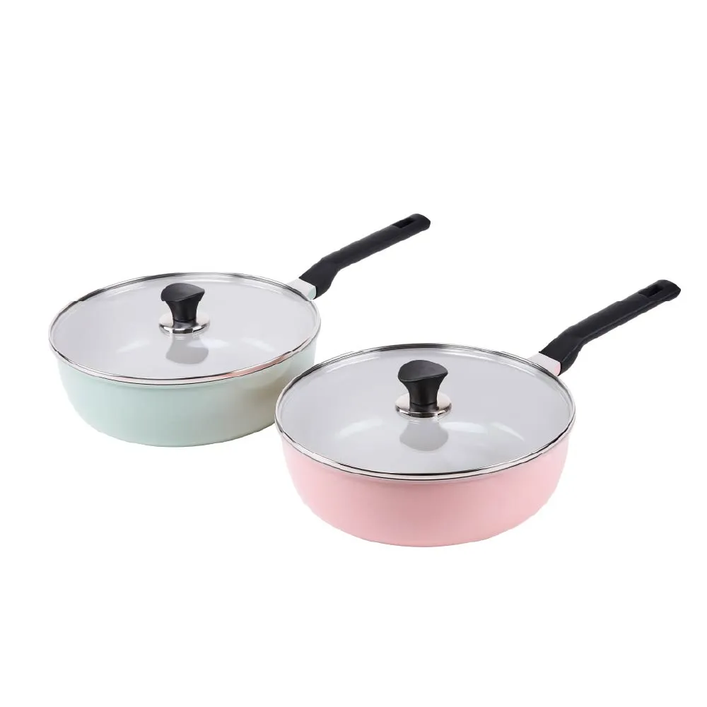 【Oichan】Ceramic PLUS+™ 系列 極輕量 陶瓷不沾炒鍋 29.5CM