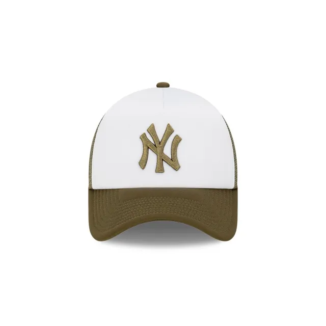 【NEW ERA】NEW ERA D593 940AF EARTHTONES WORLD SERIES 紐約洋基 白/橄欖綠 男 女 (NE60428406)