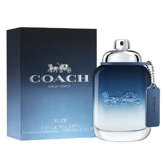 【COACH】Coach Blue 時尚藍調男性淡香水 60ml(專櫃公司貨)