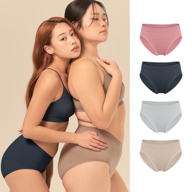【MarCella 瑪榭】7件組-MIT無縫抗菌內褲-薄感中高腰(女內褲/抗菌內褲/無縫內褲)