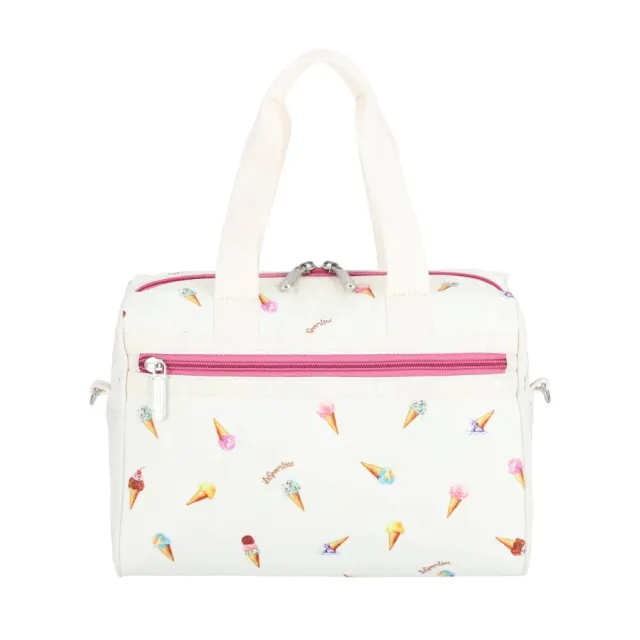 【Lesportsac】Everyday SM Satchel 小型日常 手提肩背兩用包 送禮 禮物 推薦 女包(繽紛冰淇淋)