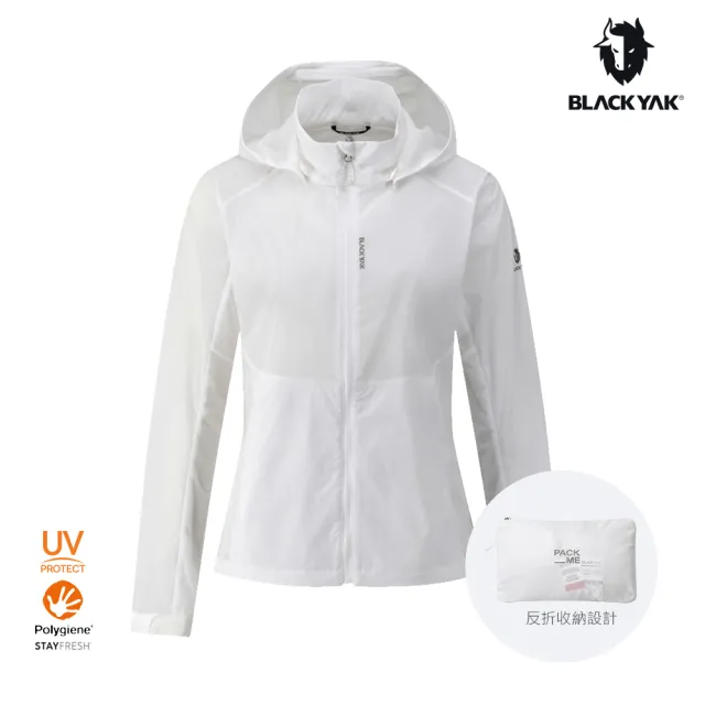 【BLACKYAK】女 AIR FLEXIBLE防曬外套[二色]春夏 輕量 透氣 抗紫外線 拉鍊口袋 可收納|FB1WJ002