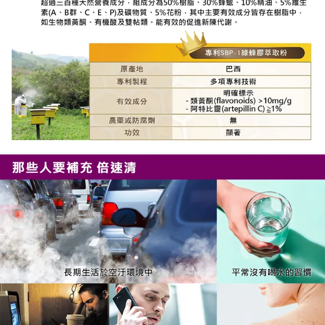 【草本之家】倍速清專利紫錐花膠囊1入組(60粒/入專利酵母.綠蜂膠.柑橘.魚腥草.啤酒酵母.紫錐菊)
