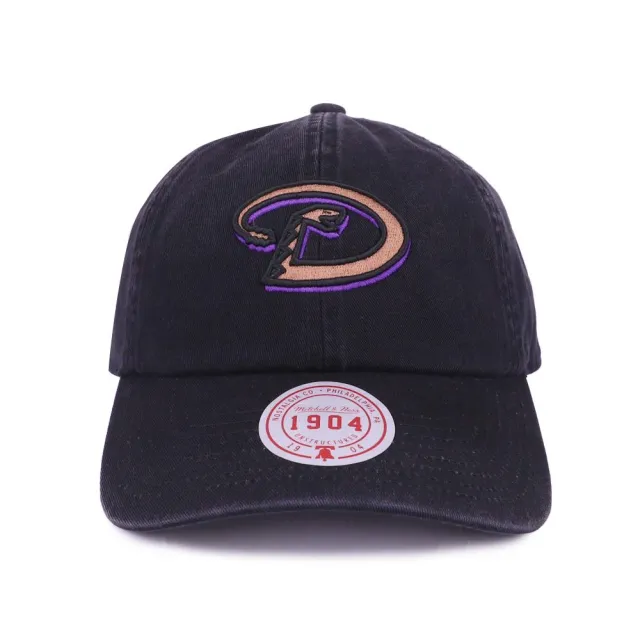 【MITCHELL & NESS】MLB SOFT WASH STRAPBACK COOP ARIZONA DIAMONDBACKS 黑色亞利桑那 響尾蛇 棒球帽