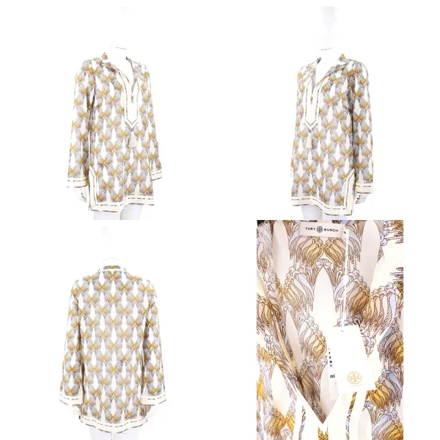 【TORY BURCH】經典流蘇長袖上衣(3色可選)