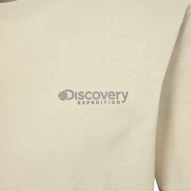 【Discovery Expedition】Everdeen 男版小Logo短袖T恤 (DMRS63053-BGL)