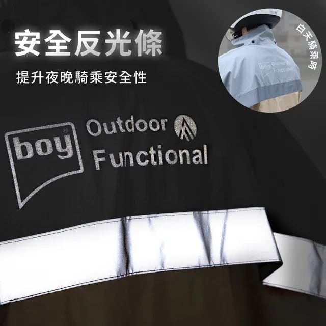 【boy】一件式極輕速穿側開雨衣_多色(高抗水壓 機車族 快穿 中性 潮流 簡約)