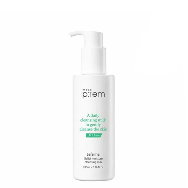 【make p:rem】make p:rem Safe me. 保濕卸妝乳 200ml