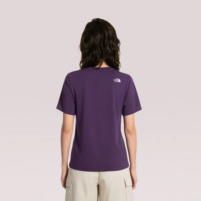 【The North Face】TNF 短袖上衣 W CITY TRAVERSE RELAXED SS TEE GRAPHIC - 女 紫 (NF0A8GXBG5O)