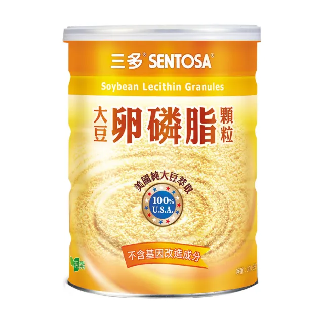【SENTOSA 三多】健康系列-T大豆卵磷脂顆粒(300g/罐)