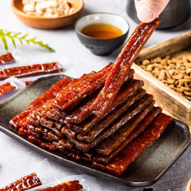 【HUTONG 胡同燒肉】元氣豬肉條x10包 (140g/包_青花椒、蜜汁、黑胡椒 三款口味任選)