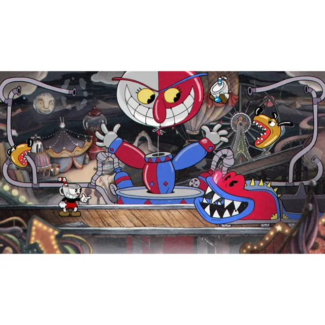 【SONY 索尼】PS4 茶杯頭 Cuphead(中英日文美版)