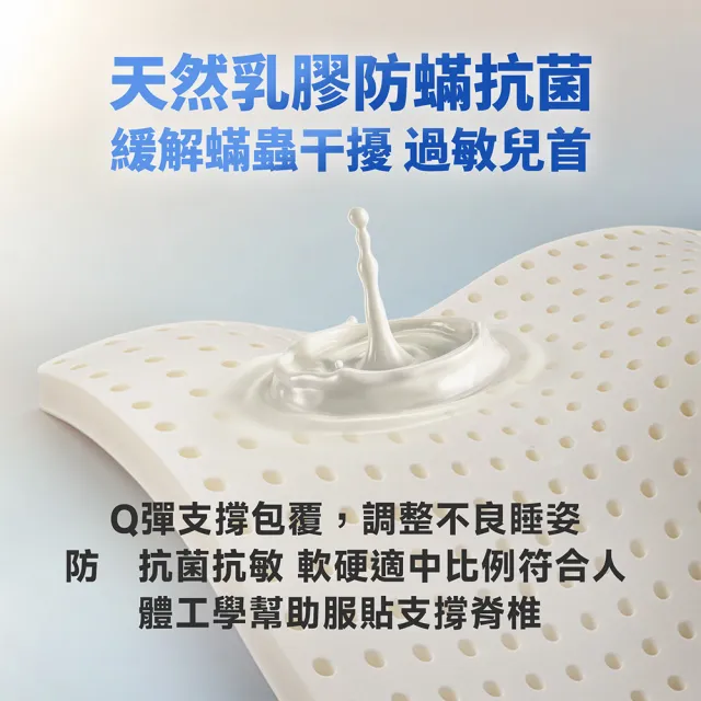 【Lunio】標準雙人石墨烯乳膠高碳錳獨立筒床墊5尺x6.2尺x24cm-Quantum Max