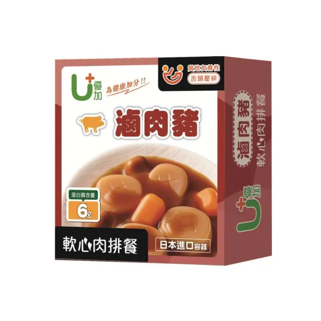 【聯夏】軟心肉排餐(奶香鮭魚/糖醋豬/滷肉豬/三杯雞/蔥油雞/紅燒魚/蔬食咖哩)介護食品/銀髮友善